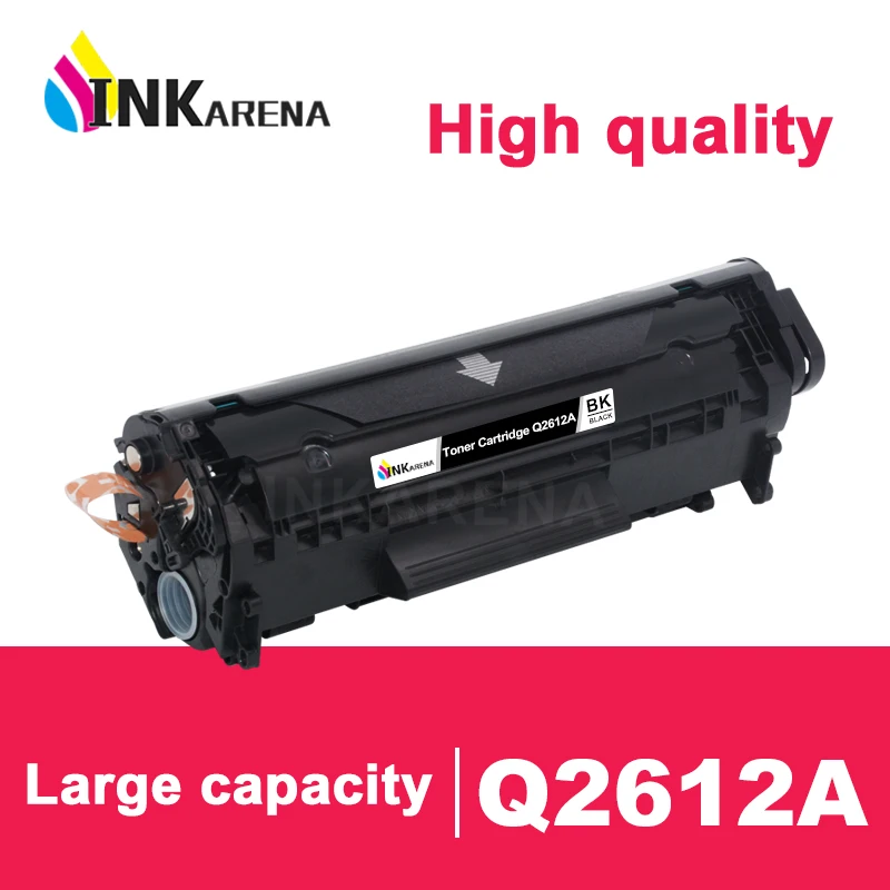 Картридж INKARENA Q2612A q2612 2612a 12a 2612 для HP LaserJet LJ 1010 1020 1015 1012 3015 3020 3030 3050 черный|Картриджи