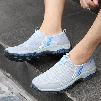 

Couple Men loafers vulcanized shoes men sneakers 2019 slip-on breathable mesh men shoes comfortable shoes man zapatos de hombre