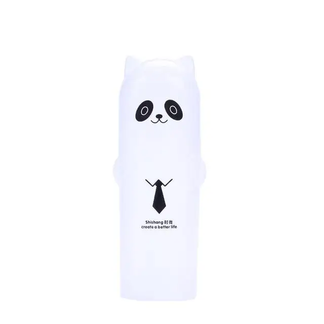 1PC Cute Toiletries Toothpaste Box Travel Outdoor Toothbrush Multi Cover Organizer Box Bathroom Home Supplies Holder - Цвет: Белый