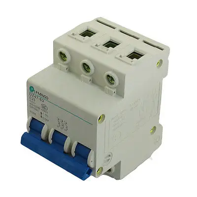 

DZ47-63 C25 25A 400VAC 6000A Breaking Capacity 3 Poles Circuit Breaker