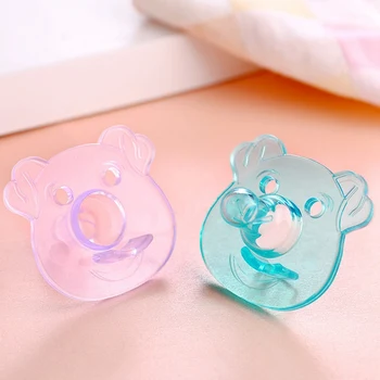 

Cute High Quality Safety Silicone Newborn Baby Pacifier Dummy Nipples Food-grade Animal Shape Teether Baby Sleep Soothers