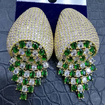 

GODKI Trendy Snake Tassels Earrings For Women Bohemian Earrings Geometric Drop Earring 2020 Brincos Female DIY Fashion Jewelry