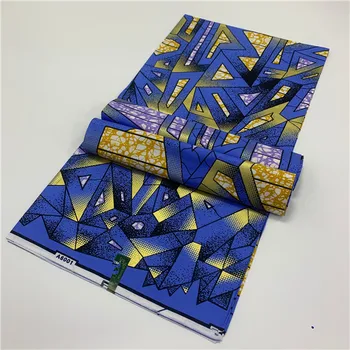 

Nigerian African golden wax Fabric Cotton Print stuff rapper batik Ankara Original veritable material pagne maintenant