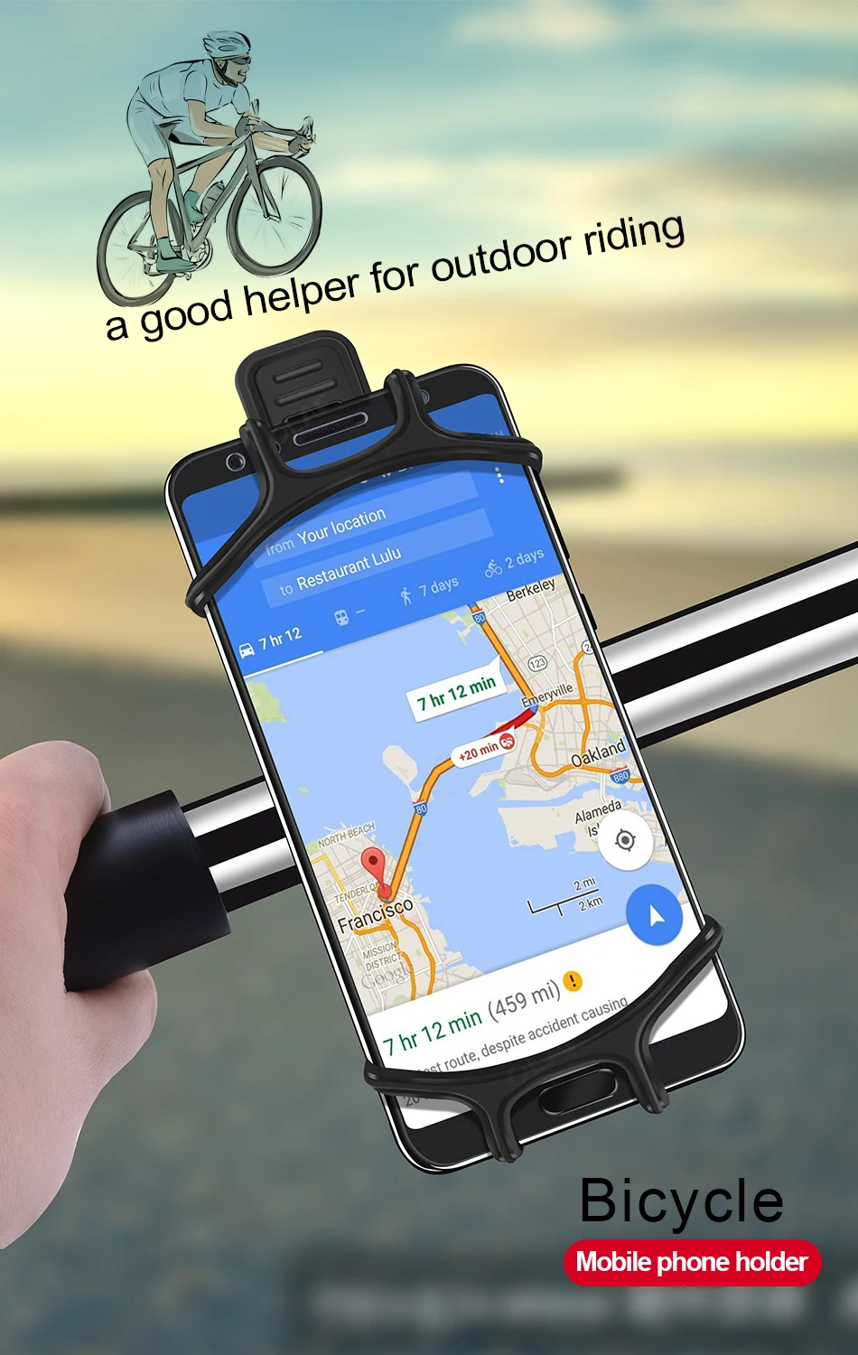 Олаф велосипедный держатель для телефона для iPhone 7 X samsung Xiaomi Универсальный мотоциклетный держатель для телефона Подставка для велосипеда gps кронштейн