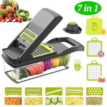 

Vegetable Cutter Kitchen Accessories Slicer Fruit Cutter Potato Peeler Cheese Grater Vegetable Slicer Carrot Shredder Grater