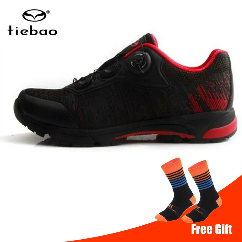 TB22-B1766 R Tiebao, MTB, обувь для велоспорта, для отдыха, мужская, zapatillas, mtb, hombre, ciclismo, для велоспорта, для гонок, атлетические, самоблокирующиеся кроссовки, велосипедная обувь - Цвет: TB22-B1766 R
