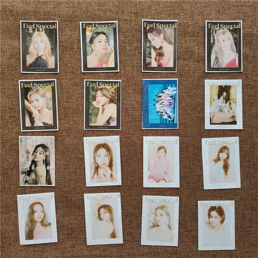 16 шт./компл. Kpop дважды Фотокарта чувствовать себя специальный фотоальбом карты Новое поступление Kpop сезона поздравительные открытки