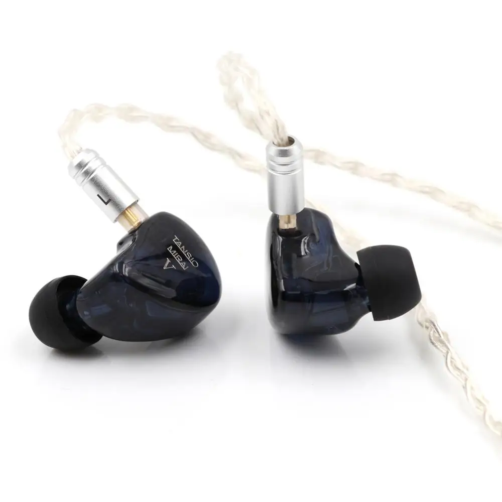 Наушники вкладыши TANSIO Mirai TSMR 5 5BA Knowles Driver HiFi со съемным кабелем 0 78 мм 2