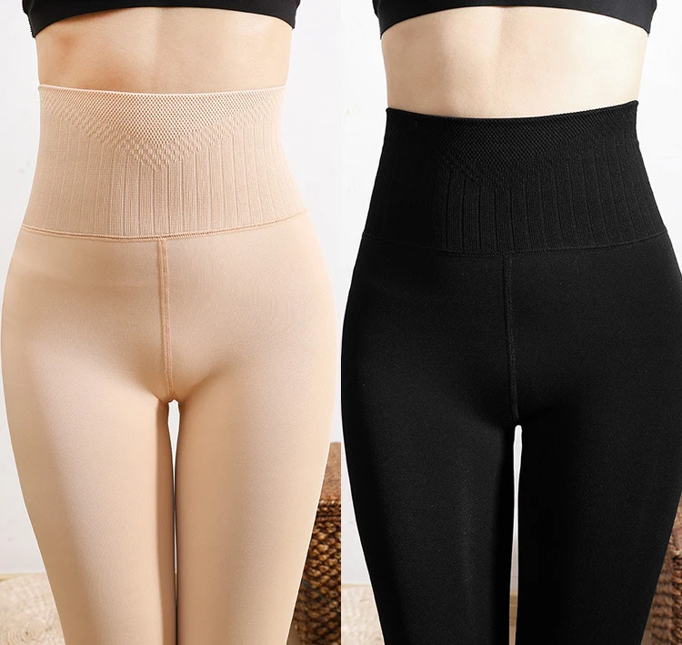 Winter Warm Furry Leggings Inner Fleece 