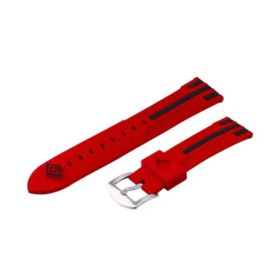 22 мм силиконовый ремешок для часов браслет ремешок для Huami Amazfit GTR 47 Pace Stratos 2 2s замена Смарт-часы аксессуары спортивный ремешок - Цвет ремешка: Style 2-red Black