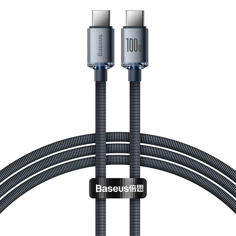Baseus 100W USB-C to Type-C Cable, 5A PD Fast Charging Charger