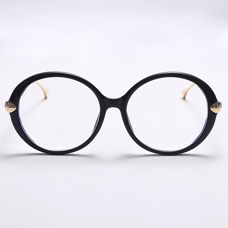 Round Blue Light Blocking Glasses Women Matte Black Frame Anti Blue Ray Computer Office Eyeglasses Men blue light glasses kmart