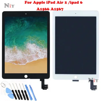 

For Apple iPad Air 2 A1566 A1567 LCD Display + Touch Screen Digitizer Assembly