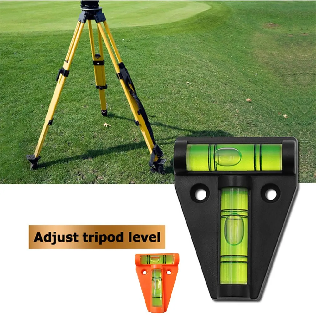 Spirit Level 1Pcs Mini T Type Measurement Instrument Triangular T-type Bubble Shell Plastic