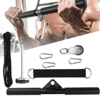 

Forearm Strength Exerciser Professional DIY Fitness Arm Power Fitness Device High Pull Rod Loading Pin Dumbbell Sports Equipment