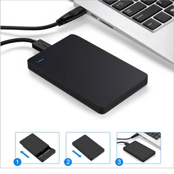 

SATA Hard Drive HD Enclosure USB 3.0 SATA 2.5" inch External HD HDD Enclosure Hard Disk Drive Aluminum Case Box GK99