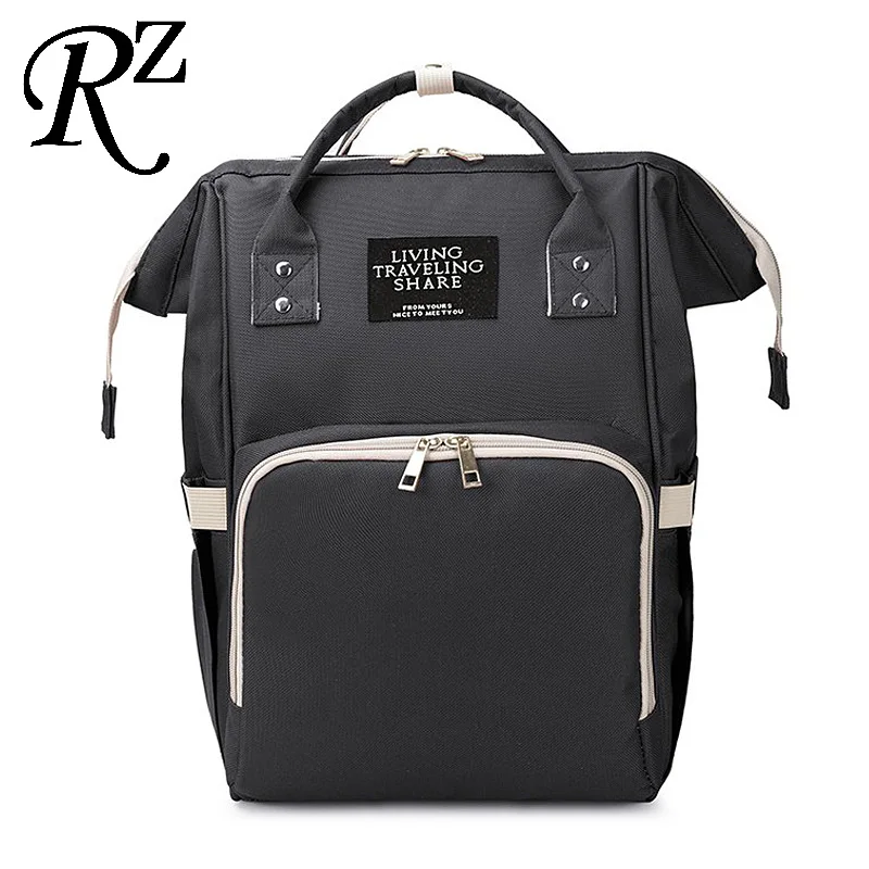 

Waterproof baby travel bag Large capacity Mommy bag Outdoor Milk Feeding Bottle Backpack multi function Shoulders Bags