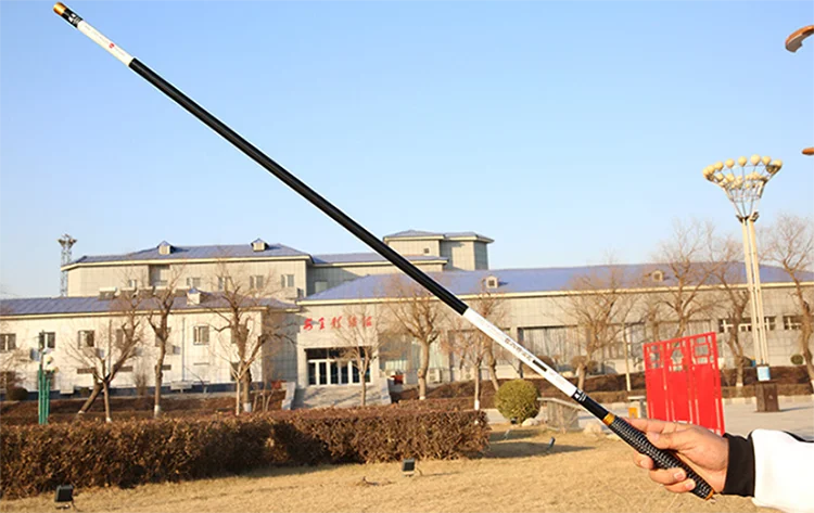 Carbon Fiber Fishing Rod Hand Fishing Tackle Lure Rod 3.6m 3.9m 4.5m 4.8m 5.4m 6.3m 7.2m Carp Feeder Telescopic Fishing Pole