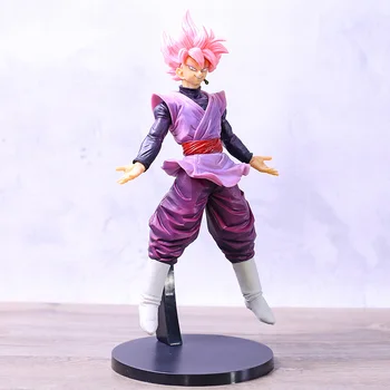 

Anime Dragon Ball Figure Pink Hair Goku Dragon Ball Z Figure Super Rose Black Goku PVC Action Figure