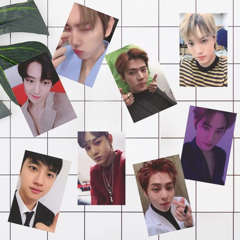 8 шт./компл. женский новый альбом LOVE SHOT Фотокарточка самодельная бумажная ломо
