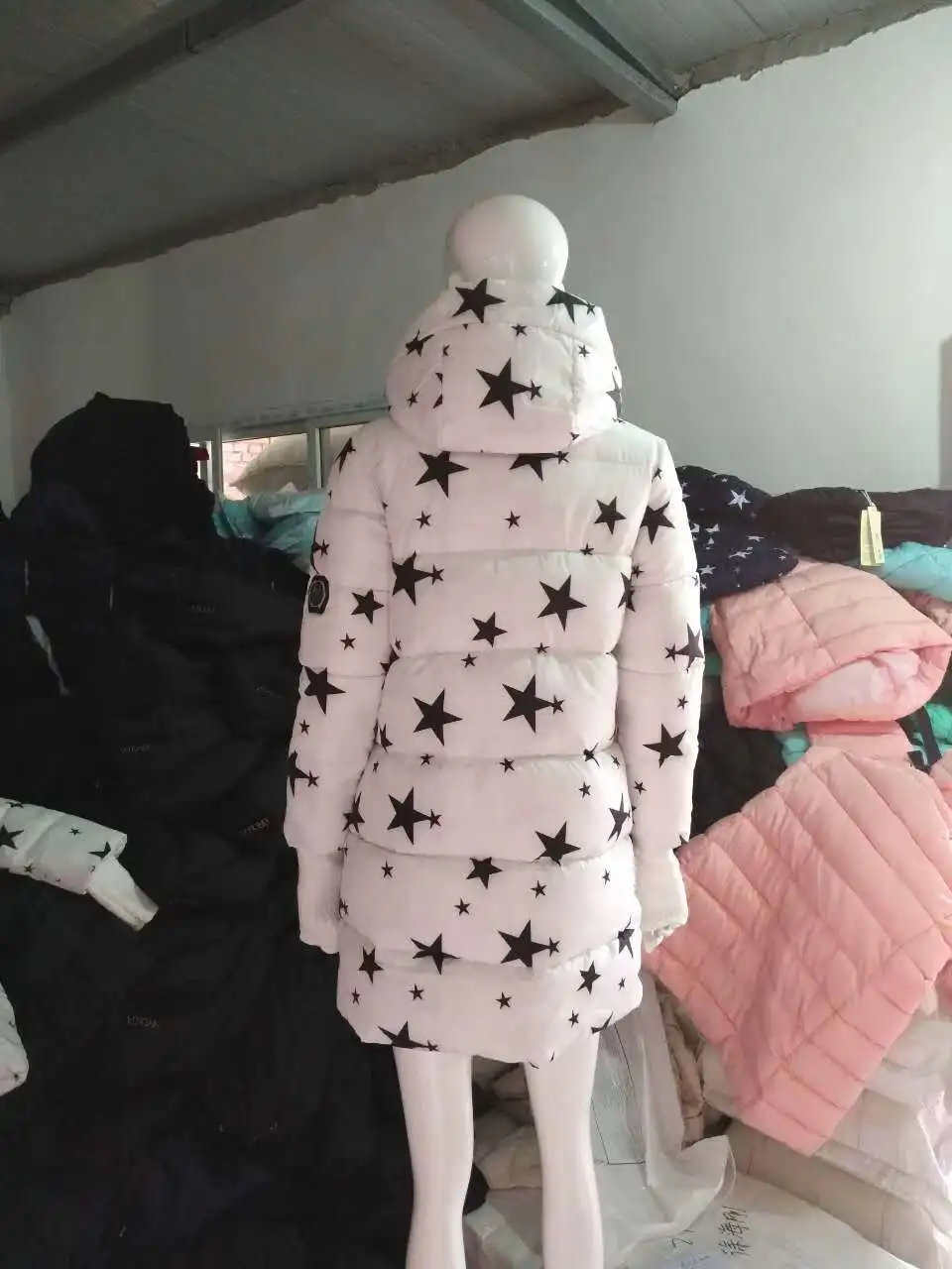 Autumn New Style Star Cotton-padded Clothes AliExpress EBay