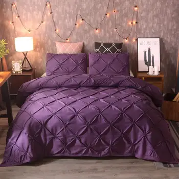 

Bedding Sets Quilt Cover Duvet Cover Luxury New 4 Size Polyester Fiber 3pcs Pillow Case Bed Sheet Home Furnishing Gift