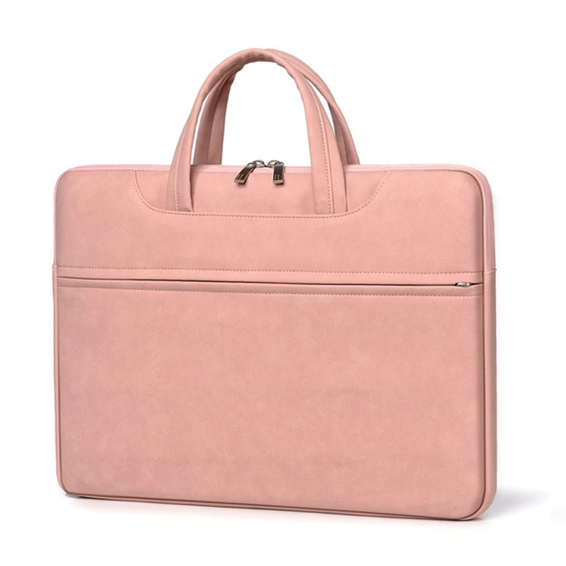 Laptop Bag PU Leather For Women 13 14 Inch For Macbook Air