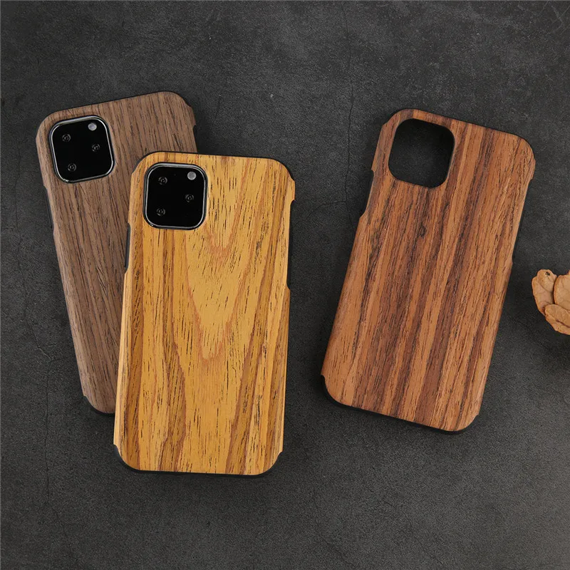 KJOEW Ретро деревянный чехол для телефона iphone 11 Pro XS Max 8 7 6 6S Plus бамбуковый Твердый
