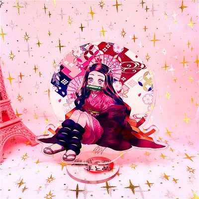 Anmie Kimetsu no Yaiba Kamado Tanjirou аниме вокруг акриловый гуманоид стоящая карта| |