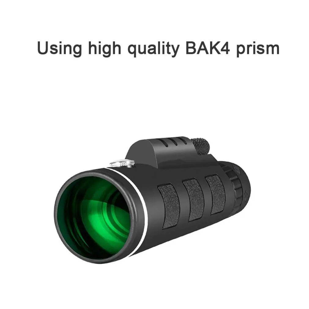40X60 High-Definition Low-Light Night Vision Telescope Outdoor Photo Single-Tube Mobile Phone Telephoto