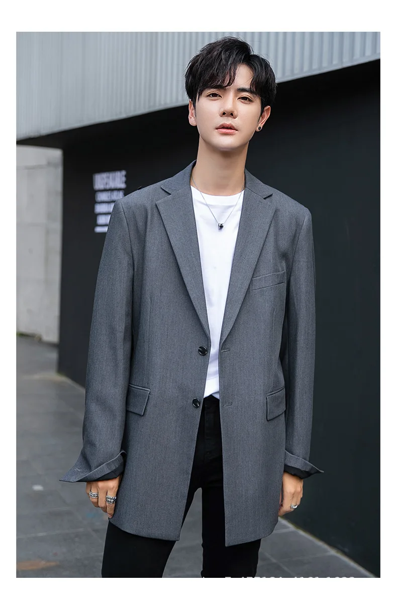 Couple small suit men's coat loose coat casual suit British style autumn Korean version new men blazer designs BB50XZ
