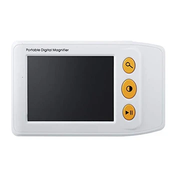 

Ys008 3.5 inch Electronic Portable Video Aids Reading Lcd Digital Magnifier for Low Vision(White)