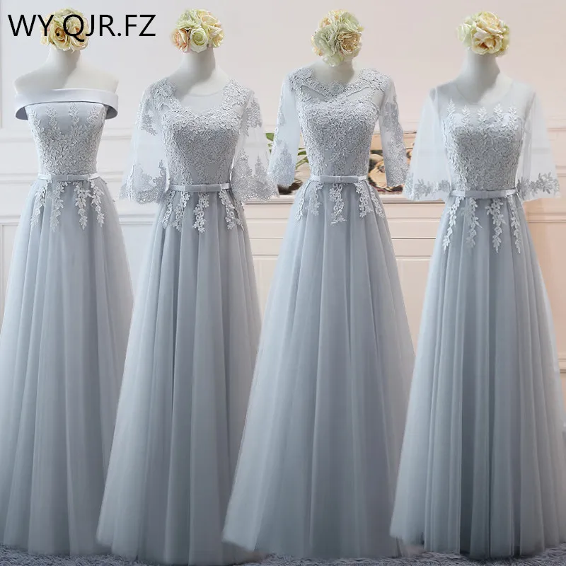 HJZY-95 # на шнуровке песчаная сетка длинные платья подружки невесты весна 2020