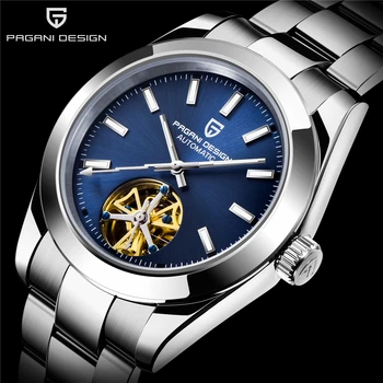 

PAGANI DESIGN 2020 New Men Watches Tourbillon Automatic Mechanical Watch Sport Clock Stainless Steel Casual Business Wrist Watch