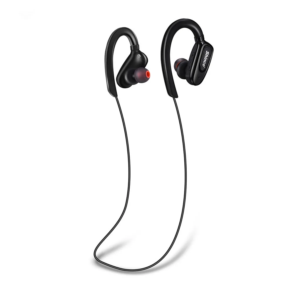 Comerow S5 Bluetooth V5.0 беспроводные наушники bluetooth-гарнитура спортивный нашейный с микрофоном для android iphone xiaomi - Цвет: Black