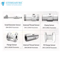 เครื่องวัดอัตราการไหลของกังหันของเหลวจอแสดงผลดิจิตอลดีเซลแอลกอฮอล์น้ำบริสุทธิ์ท่อส่งน้ำเซ็นเซอร์วัดการไหล 5