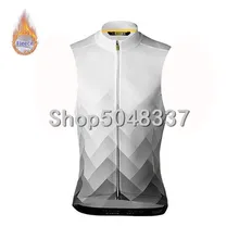 Mavic Pro team Велоспорт Джерси без рукавов гоночный велосипед Зимняя Теплая Флисовая одежда для велоспорта Ropa Ciclismo Hombre