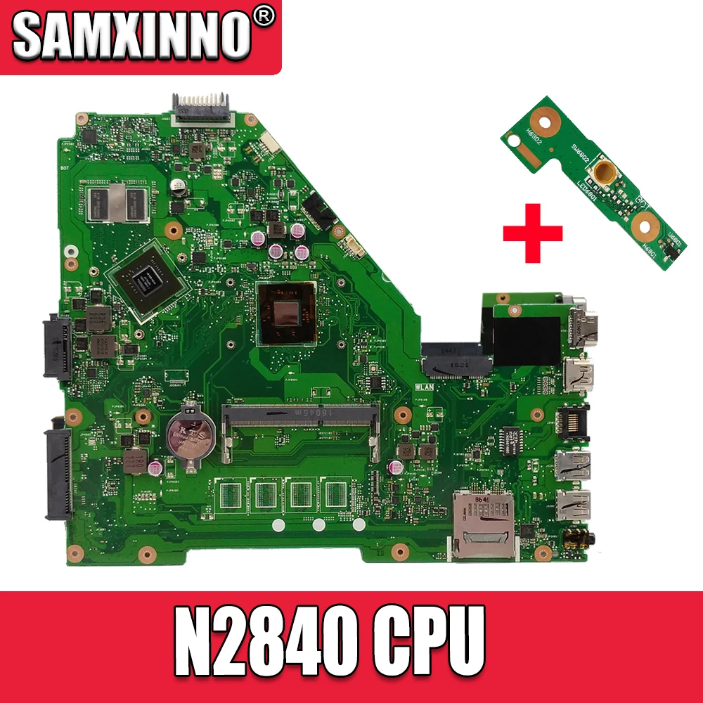 X550MD REV 2 0 GT820M 2GB Материнская плата для For Asus X550M X552M Y582M X550MJ материнская N2840 CPU 167 GHZ|rev