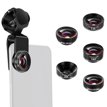 Apexel hd光電話携帯レンズ 110 度の広角レンズcplstarフィルターレンズiphone xiaomi huawei社ほとんどスマートフォン