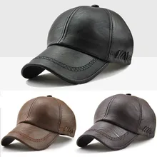 Мужская модная осенняя/зимняя винтажная однотонная Кепка унисекс Водонепроницаемая Повседневная цветная уличная бейсболка