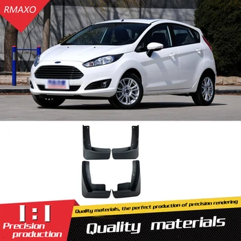 

For FORD FIESTA 2009-2016 Mudflaps Splash Guards Front With the color and rear Mud Flap Mudguards Fender Modified special