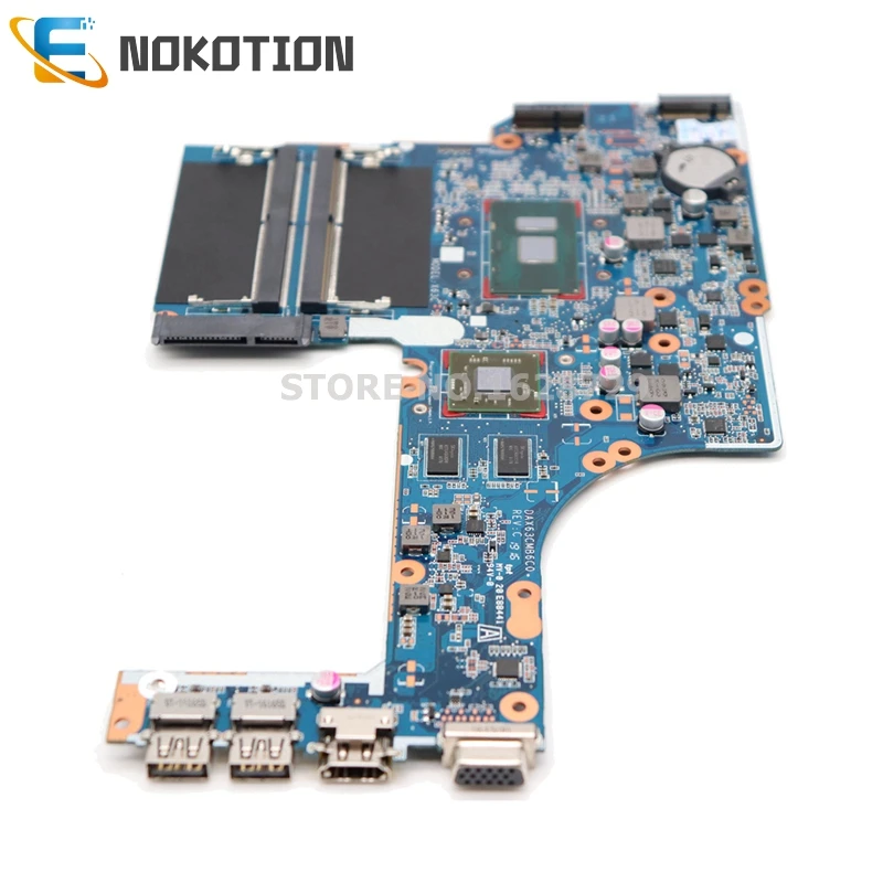 NOKOTION 828423-001 828423-601 для hp Probook 450 G3 Материнская плата ноутбука DAX63CMB6C0 SR2EY I5-6200U Процессор R7 M340 GPU