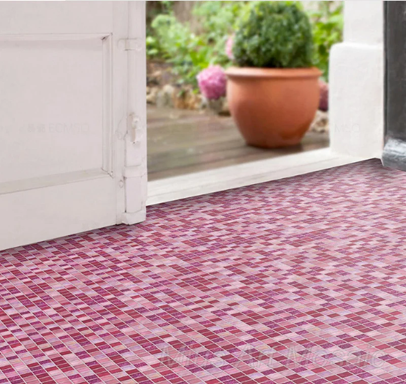 Hot Pink Floor Tile