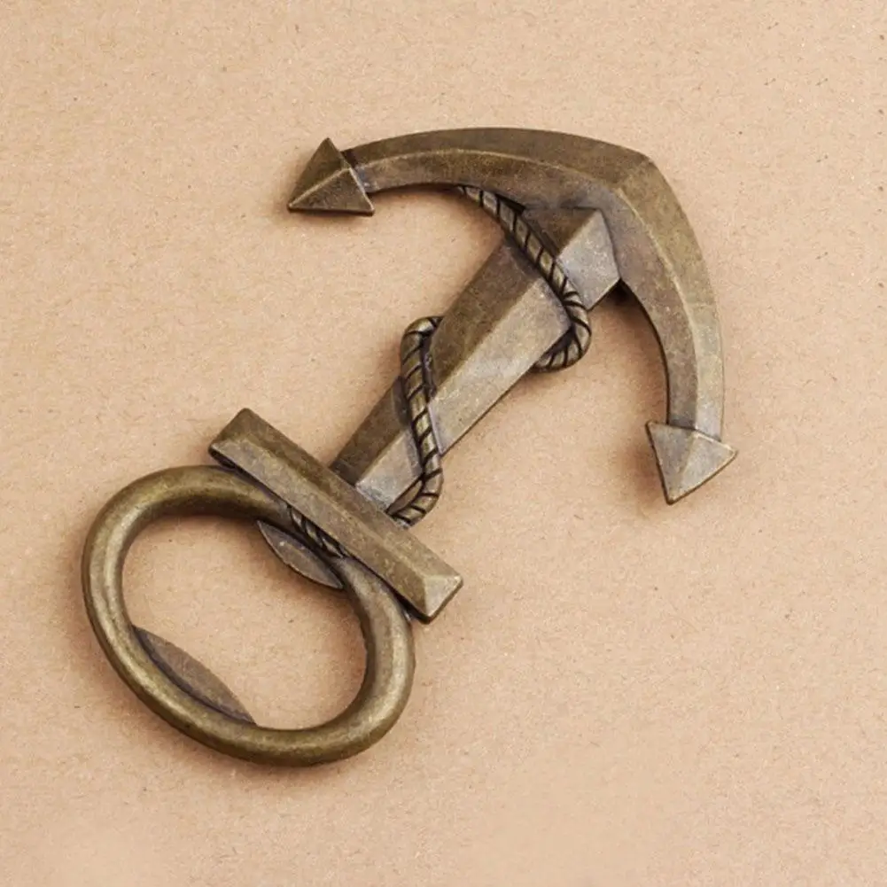 1 шт. винтажный aendoous анкер в форме бутылки ключ Свадебные сувениры пивной штопор Уникальный Подарочный винный набор открывалка Кухонный барный инструмент