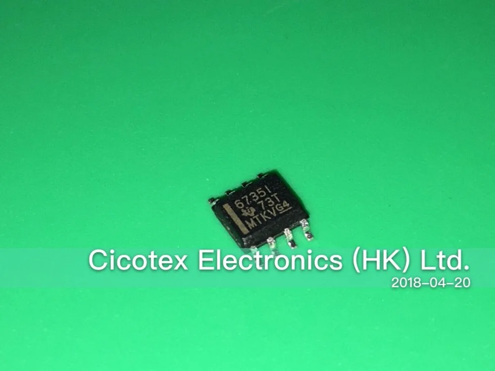 

TPS6735IDR SOIC-8 TPS 6735I DR IC REG BUCK -5V 200MA 8SOIC TPS6735IDG4 67351