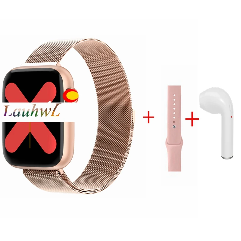 Часы 5 IWO 13 lite Bluetooth Смарт часы W75 ECG PPG SmartWatch 44 мм чехол для Apple iOS Android телефон