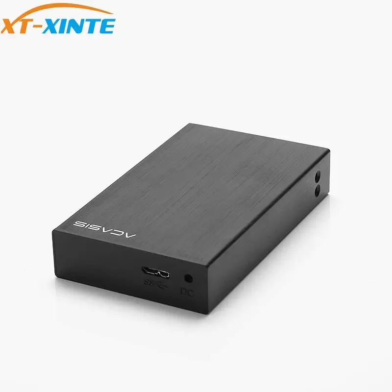 Алюминиевый корпус для дисков RAID0 / RAID1 /JBOD /SPA 2 отсека USB3.0 5 дюйма поддержка ТБ