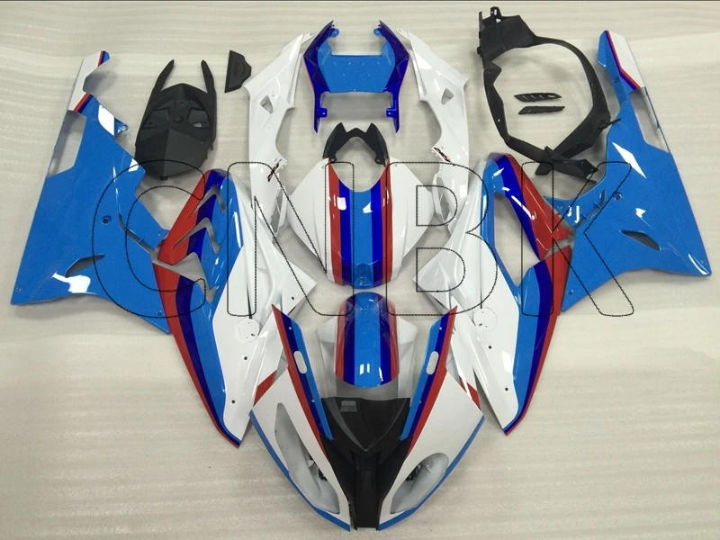 Для S1000RR 16 обтекатель Наборы S1000RR 16 сине-белый обтекатель S1000RR- Abs обтекатель - Цвет: INJECTION mold