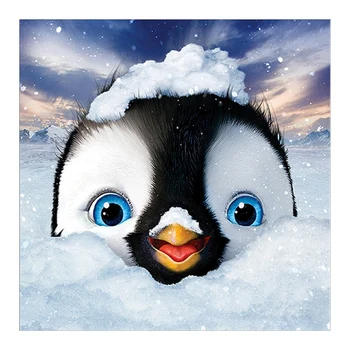 

Full Round Drill DIY Diamond Painting "Animal Penguin" Embroidery Cross Stitch 3D Home Decor