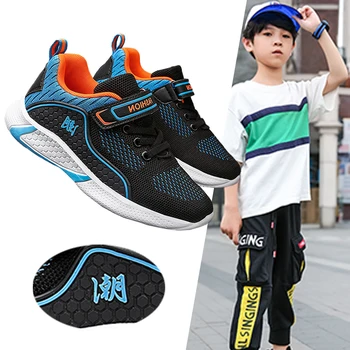 

Trainers for Kids Shoes Children Sneakers Running Tenis Infantil Autumn Mesh Breathable Teenagers Walking Sport Shoes for Boys